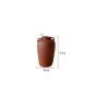 WALLXPERT Keramička vaza Pottle Tile Red - slika 3