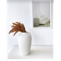WALLXPERT Keramička vaza Pottle White - slika 1
