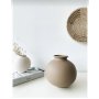 WALLXPERT Keramička vaza Topi Brown - slika 1