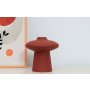 WALLXPERT Keramička vaza Tile Red CY0176 - slika 1