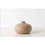 WALLXPERT Bež keramička vaza Sphere Beige - slika 1
