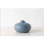 WALLXPERT Keramička vaza Sphere Grey Blue - slika 1