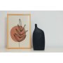 WALLXPERT Keramička vaza Dome Long Anthracite - slika 2