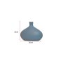 WALLXPERT Vaza Platy Big Grey Blue - slika 3