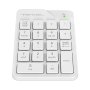 A4 TECH FGK21C FSTYLER 2.4G Wireless Numeric Keypad USB Type-C bela tastatura - slika 1