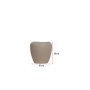 WALLXPERT Keramička vaza Tisha Small Beige - slika 3