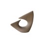 WALLXPERT Keramička vaza Wave Brown - slika 2