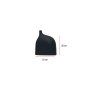 WALLXPERT Vaza keramička Dome Short Anthracite - slika 3