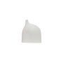 WALLXPERT Vaza keramička Dome Short White - slika 1