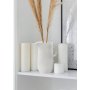 WALLXPERT Bela keramička vaza DKR0463 - slika 1