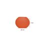 WALLXPERT Vaza Flat Long Orange - slika 3