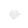 WALLXPERT Vaza Flat Long White - slika 3