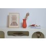WALLXPERT Vaza Rosa Orange - slika 1