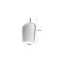 WALLXPERT Vaza Celery White - slika 3