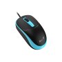 GENIUS DX-123 USB Optical crno-plavi miš - slika 1