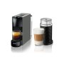 NESPRESSO Essenza Mini Gray & Aeroccino Aparat za kafu i aparat za pravljenje pene od mleka (A3NC30EUGR-TX) - slika 1