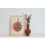 WALLXPERT Vaza Truf Tile Red - slika 1