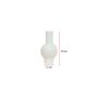 WALLXPERT Vaza Truf White - slika 3