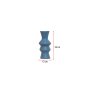 WALLXPERT Keramička vaza Zigas Grey Blue - slika 3