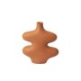 WALLXPERT Orange keramička vaza CY0093 - slika 1