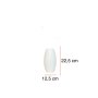 WALLXPERT Vaza Roll Middle White - slika 3