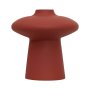 WALLXPERT Vaza keramička Porcini Tile Red - slika 1