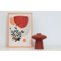 WALLXPERT Vaza keramička Porcini Tile Red - slika 2