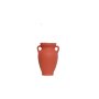 WALLXPERT Vaza Cube Orange - slika 1