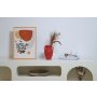 WALLXPERT Vaza Cube Red - slika 2