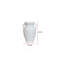 WALLXPERT Vaza Cube White - slika 3