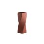 WALLXPERT Vaza Sprial Long Tile Red - slika 2