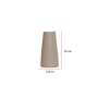 WALLXPERT Keramička vaza Conical Beige - slika 3