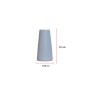 WALLXPERT Keramička vaza Conical Grey - slika 3