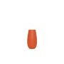 WALLXPERT Keramička vaza Roll Short Orange - slika 2