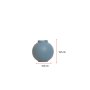 WALLXPERT Keramička vaza Topic Grey Blue - slika 3