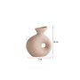 WALLXPERT Vaza keramička Delta Beige - slika 3