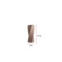 WALLXPERT Vaza Sprial Short Brown - slika 3