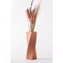 WALLXPERT Vaza Sprial Short Tile Red - slika 1