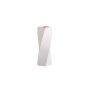 WALLXPERT Vaza Sprial Short White - slika 2