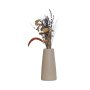 WALLXPERT Keramička vaza 2 Conical Beige - slika 1