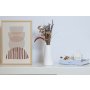 WALLXPERT Keramička vaza 2 Conical White - slika 2