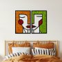 WALLXPERT Dekorativni zidni pribor Moss Friends - slika 1