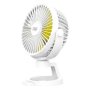 XO Stoni Ventilator 4'' /1200mAh White - slika 1