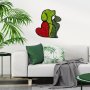 WALLXPERT Dekorativni zidni pribor Moss Dog & Cat Lover - slika 4