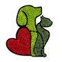 WALLXPERT Dekorativni zidni pribor Moss Dog & Cat Lover - slika 5