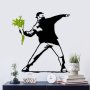 WALLXPERT Dekorativni zidni pribor Moss Flower Gang - slika 1
