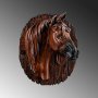 WALLXPERT Dekorativni zidni pribor HORSE BUST - slika 1