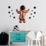 WALLXPERT Dekorativni zidni pribor Cosmonaut 6 - slika 3