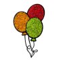WALLXPERT Dekorativni zidni pribor Moss Balloons - slika 4