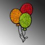 WALLXPERT Dekorativni zidni pribor Moss Balloons - slika 5
